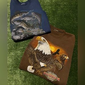 Vintage FieldMaster single stitch sweaters